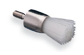 Young børste blød 144 stk med skrue Hvid nylon*