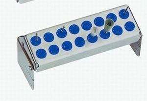 Plug-in borholder til 16 bor blå*