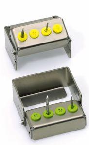 Plug-in borholder til 4 bor blå*