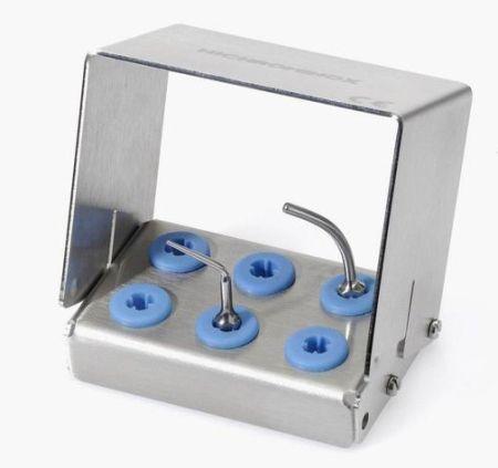 Multi Clip holder blå til 6 scalerspidser eller bor*