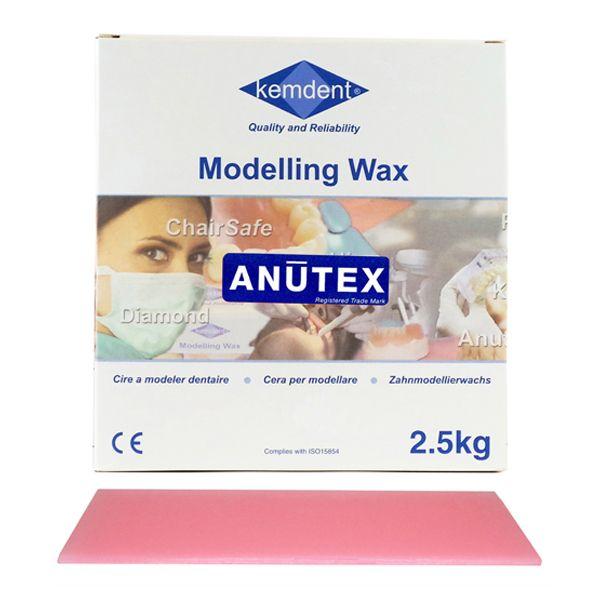 Anutex voks translucent pink 187x88x1.5 mm 2.500 gram