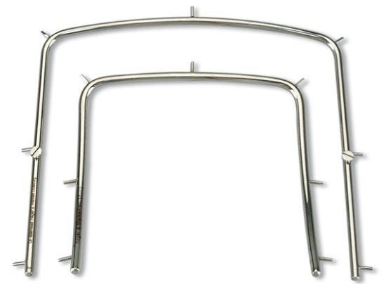 Fit Kofferdamramme u-formet rustfri stål lille 7.7 cm*