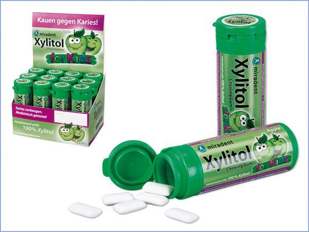 Xylitol tyggegummi til børn æble 12x30 stk*