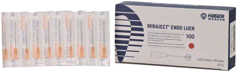 Miraject Endo Luer kanyle 25G 0.5 x 40 mm 100 stk