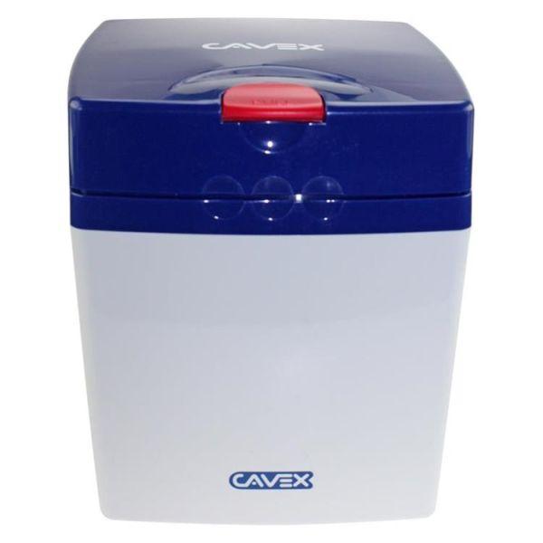 Alginat container blå