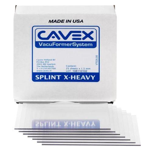 VacuFormer Splint plader til bideskinner 1.5 mm 25 stk