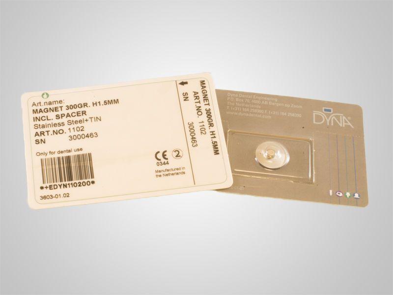 Magnet 300 gram højde 1.7 mm