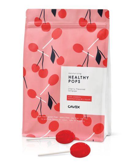 Healthypops Cherry mod mundtørhed 60 stk*