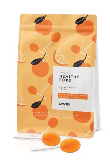 Healthypops Orange mod halitose 60 stk*