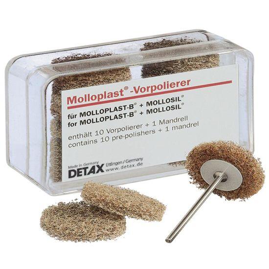 Molloplast pre-polere 10 stk + mandrel