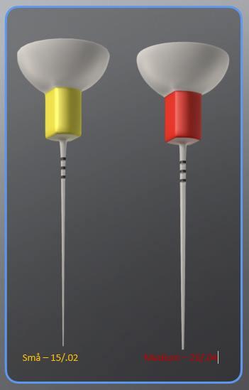 SmartLite Pro Endoactivator medium/lange spidser Rød 25 stk