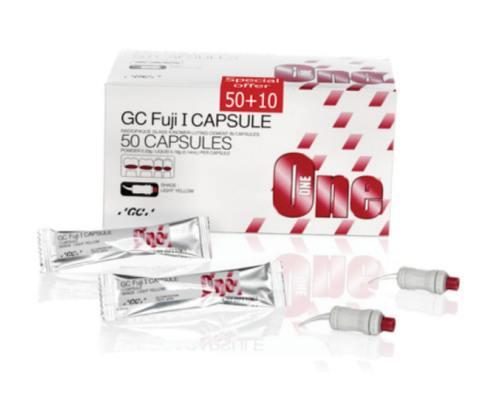 Fuji I 50 kapsler lys gul + 10 stk PROMO