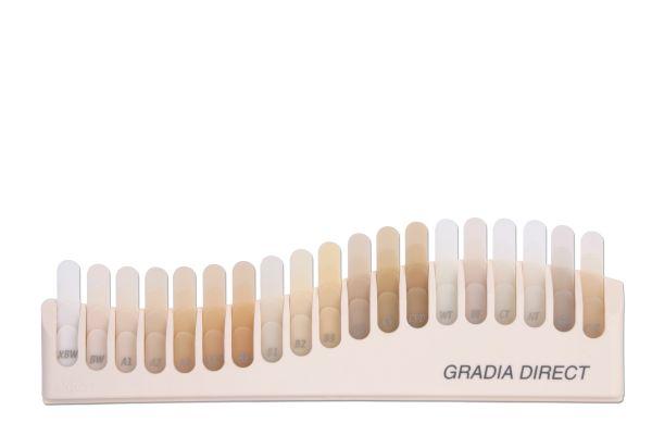 Gradia Direct 1 farveskala 17 farver