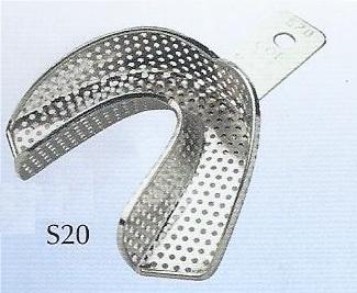 Coe aftryksske rustfrit stål str. S20 UK*