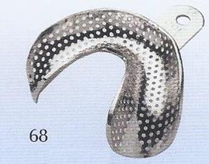 Coe aftryksske platineret ubetandet UK str. 68*