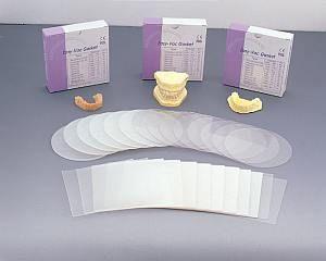 Bideskinneplader 25 stk hård 1.0 mm Firkantet