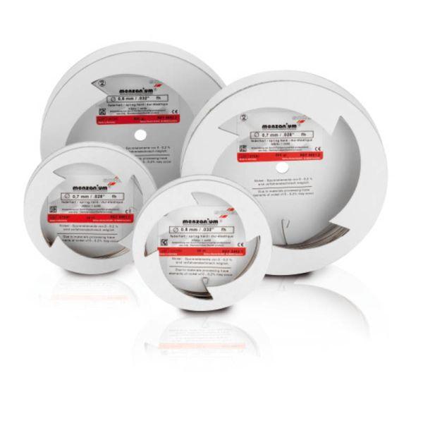 Menzanium tråd fjederhård 0.8 mm x20 m*