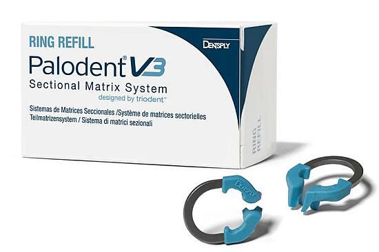 Palodent V3 sektionsmatrice Universal ring blå 2 stk