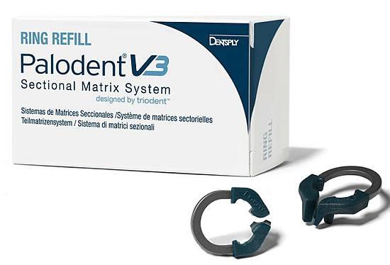 Palodent V3 sektionsmatrice smal ring mørkeblå 2 stk
