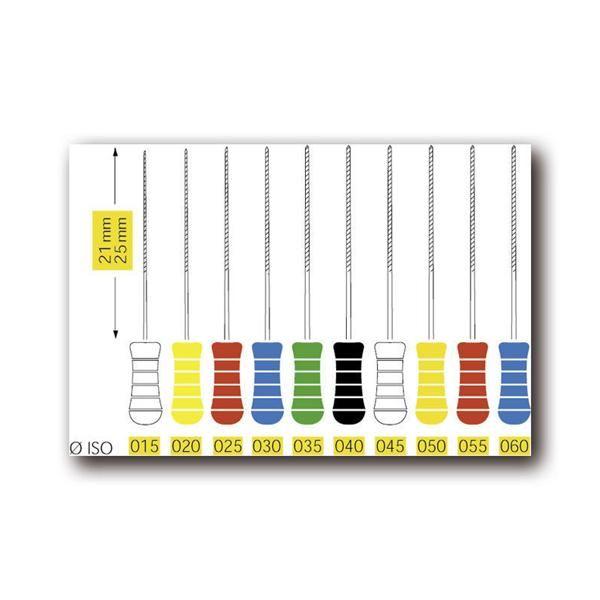 K-fil Nitiflex håndfil 6 stk 21 mm nr 50*