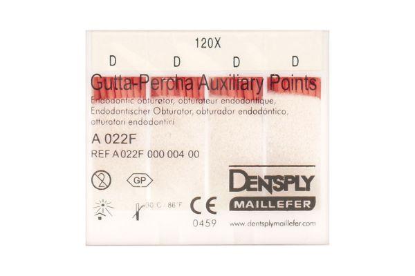 Guttapercha Auxiliary 120 stk D