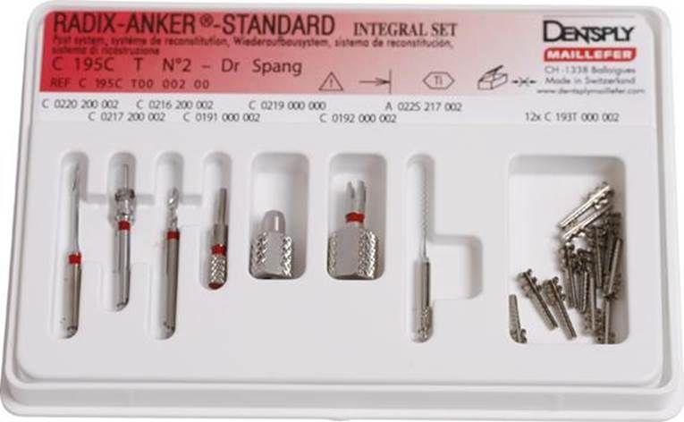 Radix Intergral Titanium sæt nr. 2 Rød*