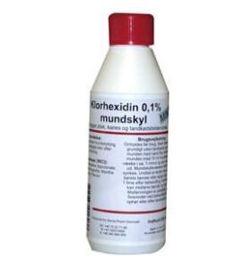Klorhexidin 250 ml 0.1% med mintsmag