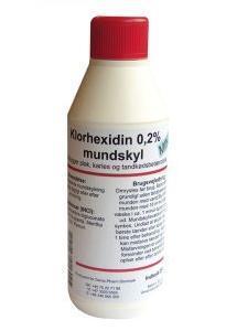 Klorhexidin 250 ml 0.2% med mintsmag