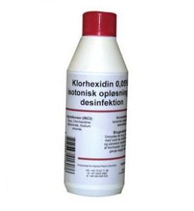 Klorhexidin 250 ml 0.05% isotonisk