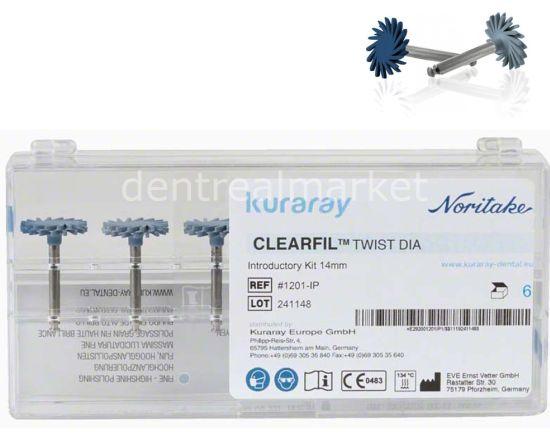 Clearfil Twist DIA polerhjul Ø14mm Intro sæt 2 x 3 stk*