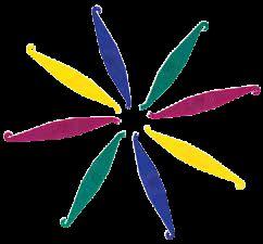 Placerings instrument til Ortho elastikker 50 stk assortere