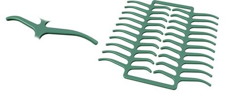 Voksprofil molarklammer MK 200 stk