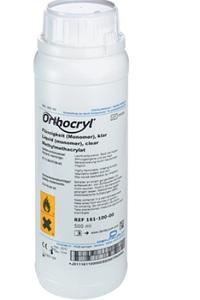 Orthocryl væske 500 ml klar*