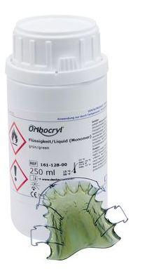 Orthocryl væske 250 ml Grøn*