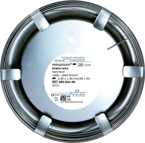 Remanium tråd Oval 3.0x1.5 mm 10 meter