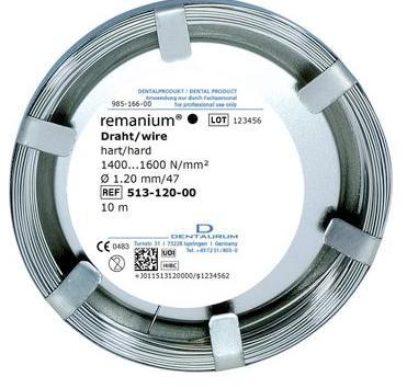 Remanium H tråd 1.2 mm rund 10 meter*