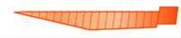 Flexi wedge 100 stk small/orange