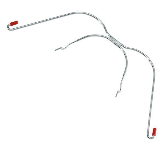 Ansigtsbue 49x97x1.15 mm medium rød/nr. 3*