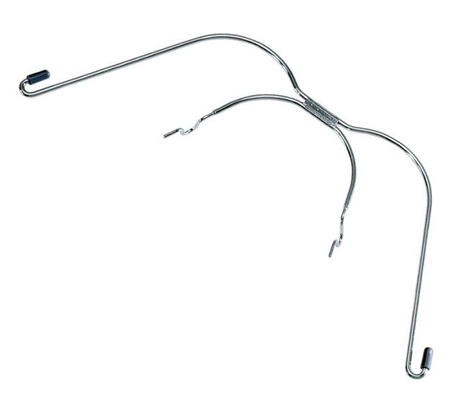 Ansigtsbue 32x90x1.15 mm medium grå/nr. 2*