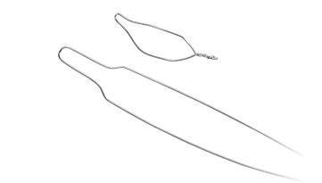 Noninium tråd fjeder hård 40 m. Ø 0.60 mm/23*