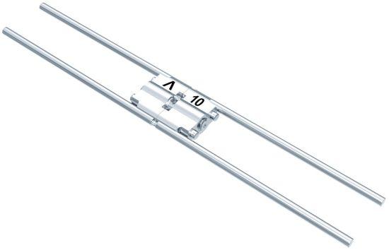 Hyrax Medium lige 10. expansions skrue 10stk