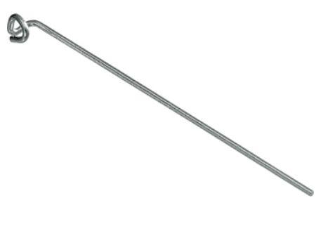 Noninium/nikkelfri trekantet hægte 0.7 mm /28 36 mm 100 stk*