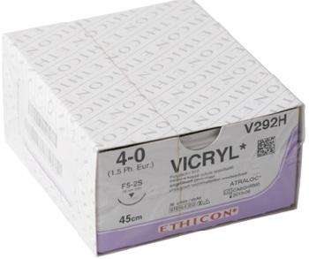 Ethicon Sutur Vicryl 4-0 45 cm FS-2S V292H 36 stk