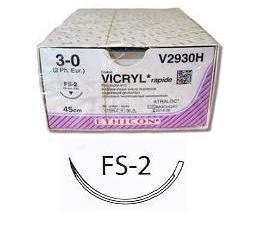 Ethicon Sutur Vicryl Rapid 3-0 45 cm FS-2 V2930H 36 stk