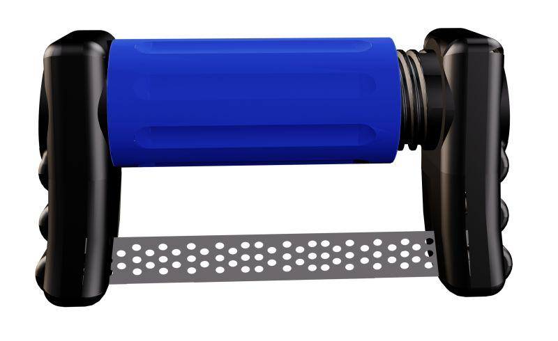 Fitstrip dobbeltsidet medium 0,21 mm blå 4 stk*