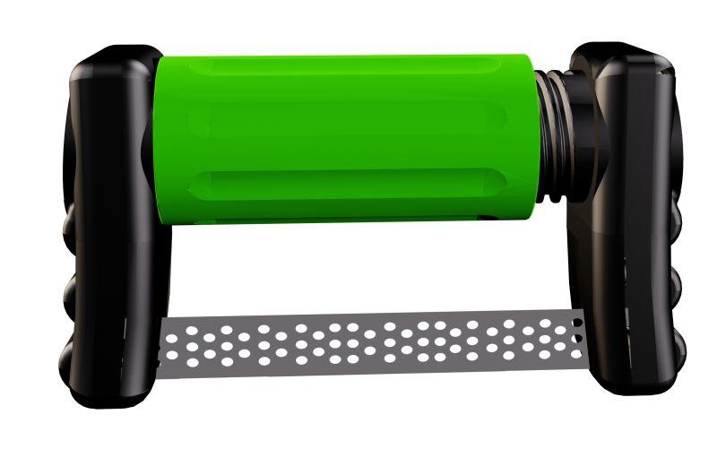 Fitstrip dobbelttsidet Grov 0.3 mm grøn 4 stk*