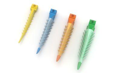 3DFusion Wedge 100 stk small blå