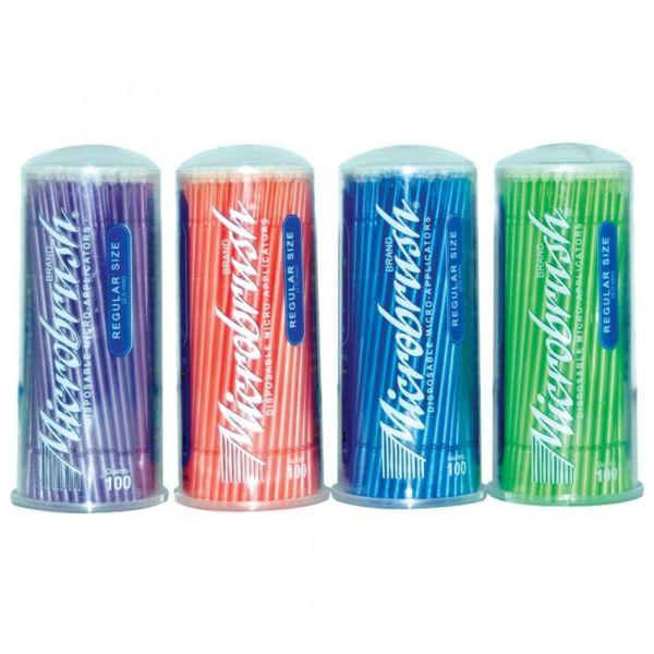 Microbrush Regular 4x100 stk assorteret