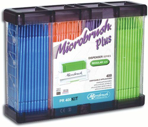 Microbrush Plus Regular 4x100 stk assorteret