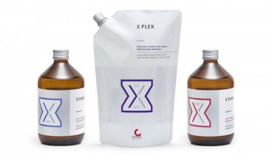 XPLEX akryl Varm/Kold Polymer farve 34. 500 gram